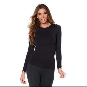 Nearly Nude Long Sleeve Shaping Tee